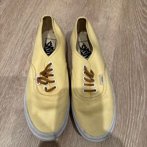 Vans Yellow Casual Shoes